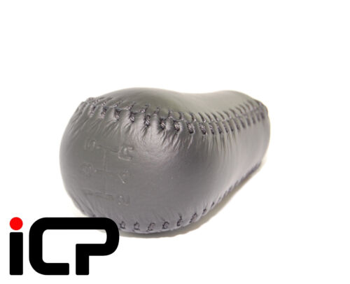 Genuine 5 Speed Manual Leather Shift Knob Fits: Subaru Impreza WRX STi GC8 - Picture 2 of 2