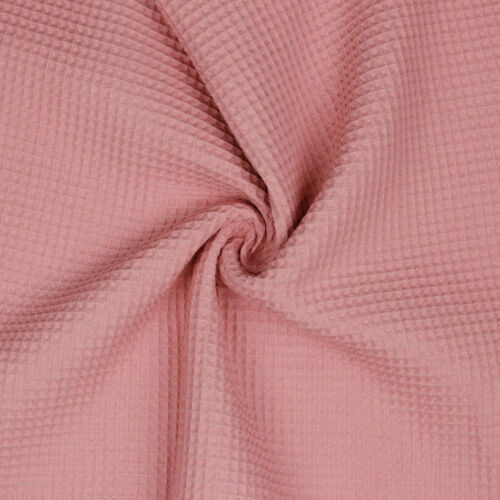 Waffelpique Meterware 0,5m Waffel Stoff 100% Baumwollstoff Tex 100 Waffelstoff - Bild 15 von 49