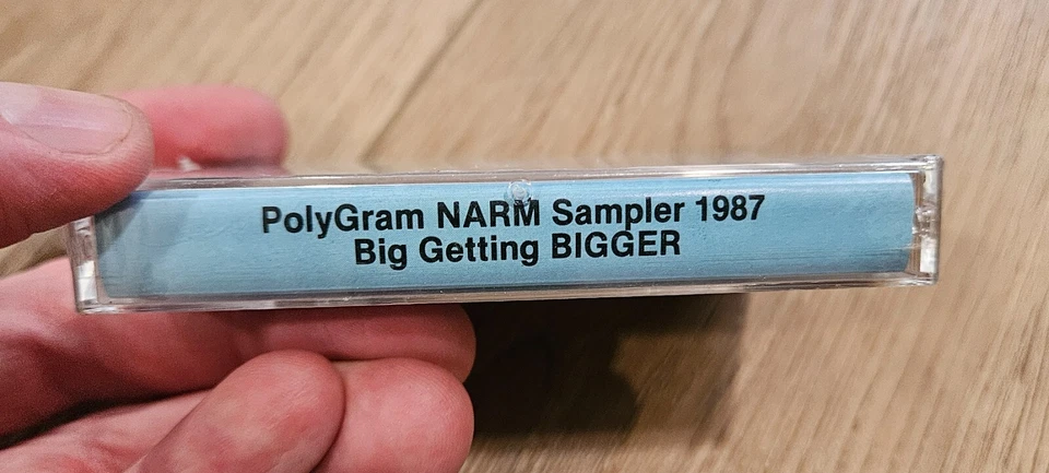 PolyGram NARM Sampler 1987 Big Getting BIGGER – Sealed Cassette BON JOVI, KOOL - Image 2 of 4