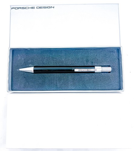 NOS Porsche Kugelschreiber Drivers Selection schwarz matt silber VIP Client Geschenk