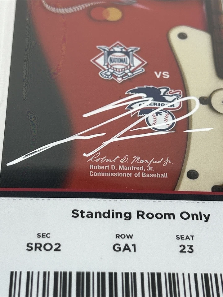 Ronald Acuna Signed 1st All Star Game Ticket 2019 PSA Authenticated Slabbed - Image 4 of 4