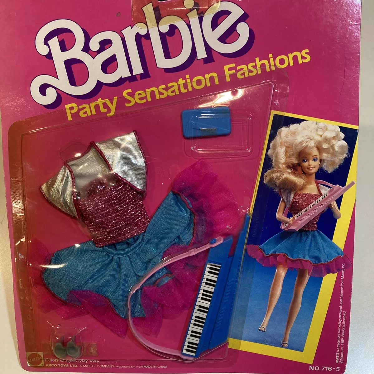 Rock star barbie sales 1980s