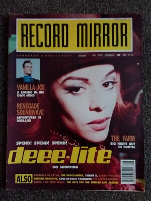 SCHALLPLATTENSPIEGEL Dezember 1990 - Deee-Lite, Vanilleeis + viele mehr. J