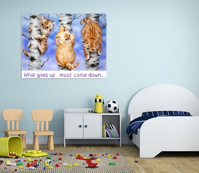 3D Baumkatze C4237 Wandaufkleber Fototapeten Tapete Ruth Thompson Vera