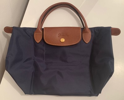 longchamp le pliage navy blue