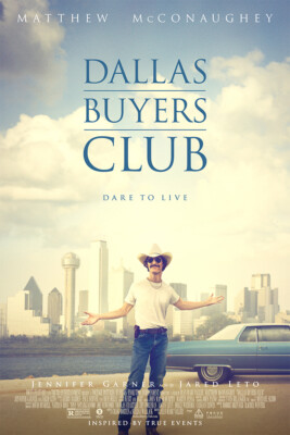 Dallas Buyers Club (2013) Movie Art Wall Indoor Room Outdoor - POSTER 20x30