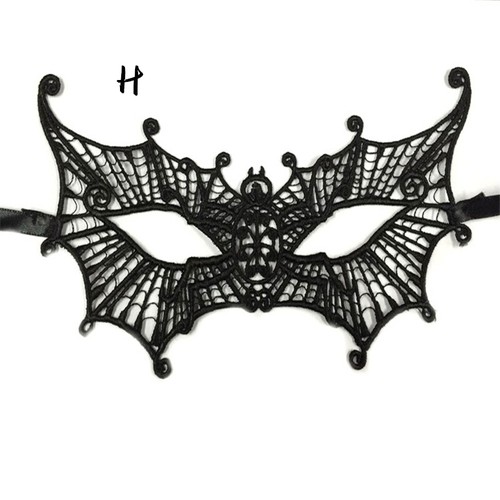 Maske Mit Einem Sexy Spitze Eye Maskerade Gesicht Blindsold Roll Halloween § - Bild 9 von 10