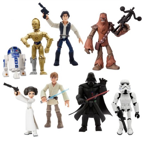 Neu in versiegelter Verpackung Disney Store Star Wars A New Hope 8-teiliges Actionfiguren-Set Spielzeugbox NEU VERSIEGELT - Bild 3 von 3