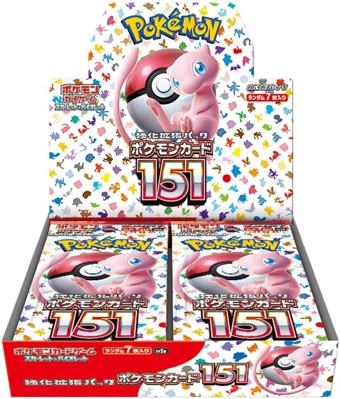 Pokemon Card 151 10 BOX Scarlet & Violet New & Factory Pokemon Card 151 10 BOX Scarlet & Violet New & Factory