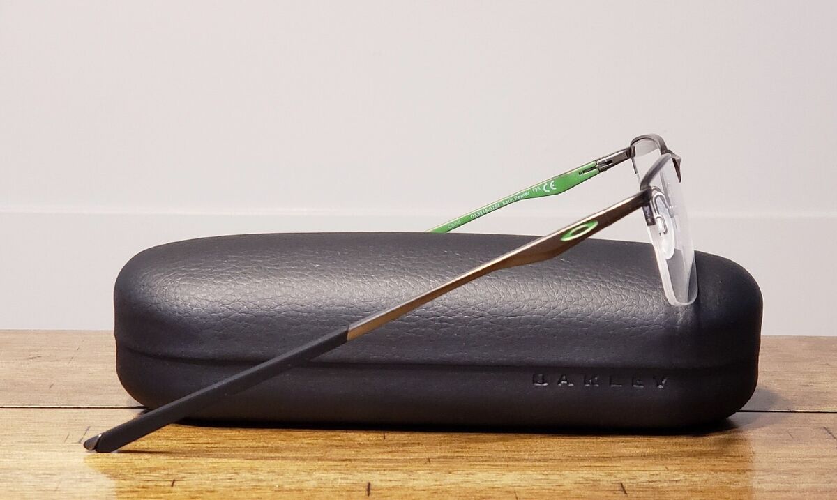 Oakley Eyeglasses SOCKET 5.5 OX3218-0254 Satin Pewter Green