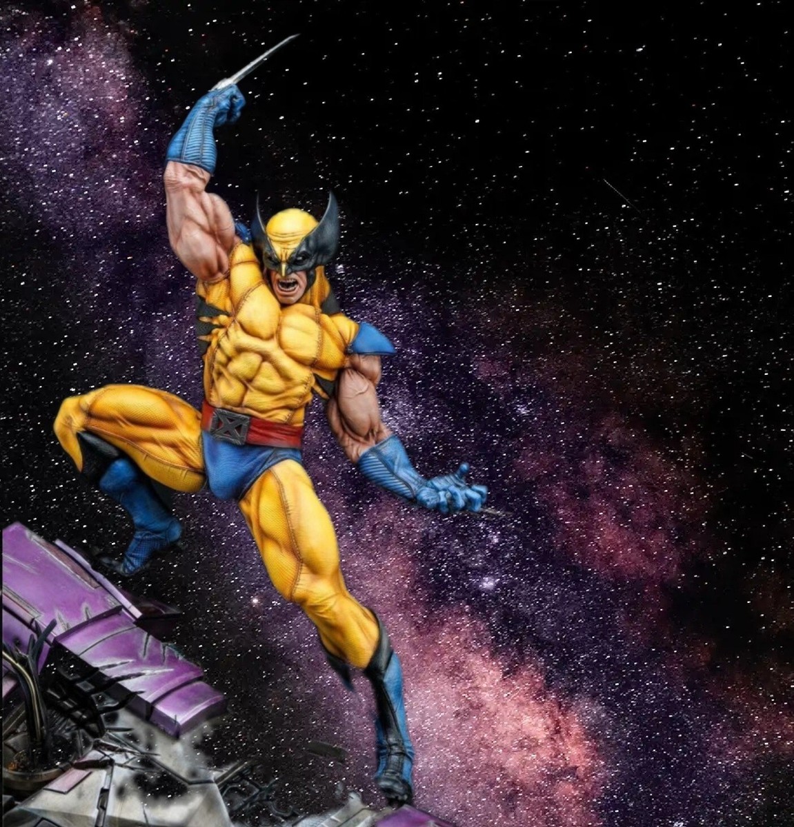 MARVEL Wolverine PVC Diorama ウルヴァリン Marvel Gallery Wolverine (1990s) Figure Diorama