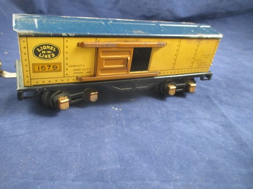 O-27 Prewar Lionel- 1055E Set Box, 1681E engine & tender, 1679, 1680, 1682 BOX - Picture 20 of 24