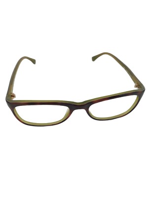 MICHAEL KORS MK247 225 Brown Havana Tortoise/Green Eyeglasses Frame  52-18-135
