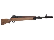 (NEW) Springfield Armory M1A Underlever Pellet Rifle, Wood Stock 0.22"