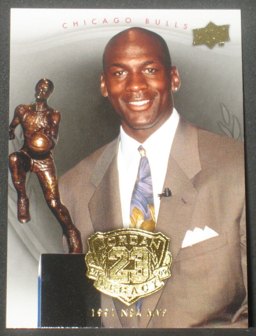 michael jordan trophy collection
