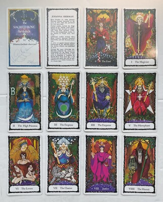 SUPER RARE!! - Sacred Rose Tarot by Johanna Sherman - c. 1973
