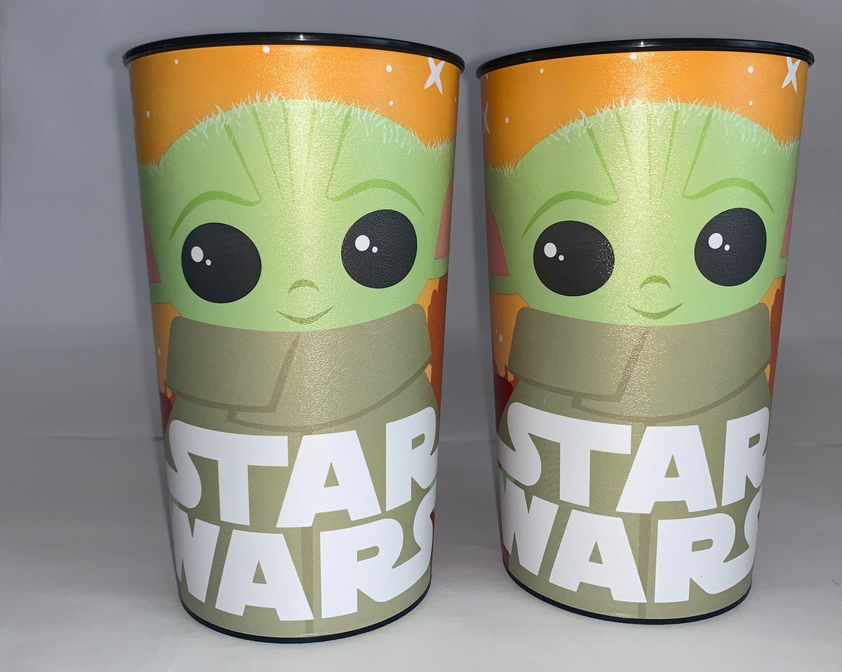 New STAR WARS Mandalorian THE CHILD Baby Yoda/ Grogu Plastic 22oz