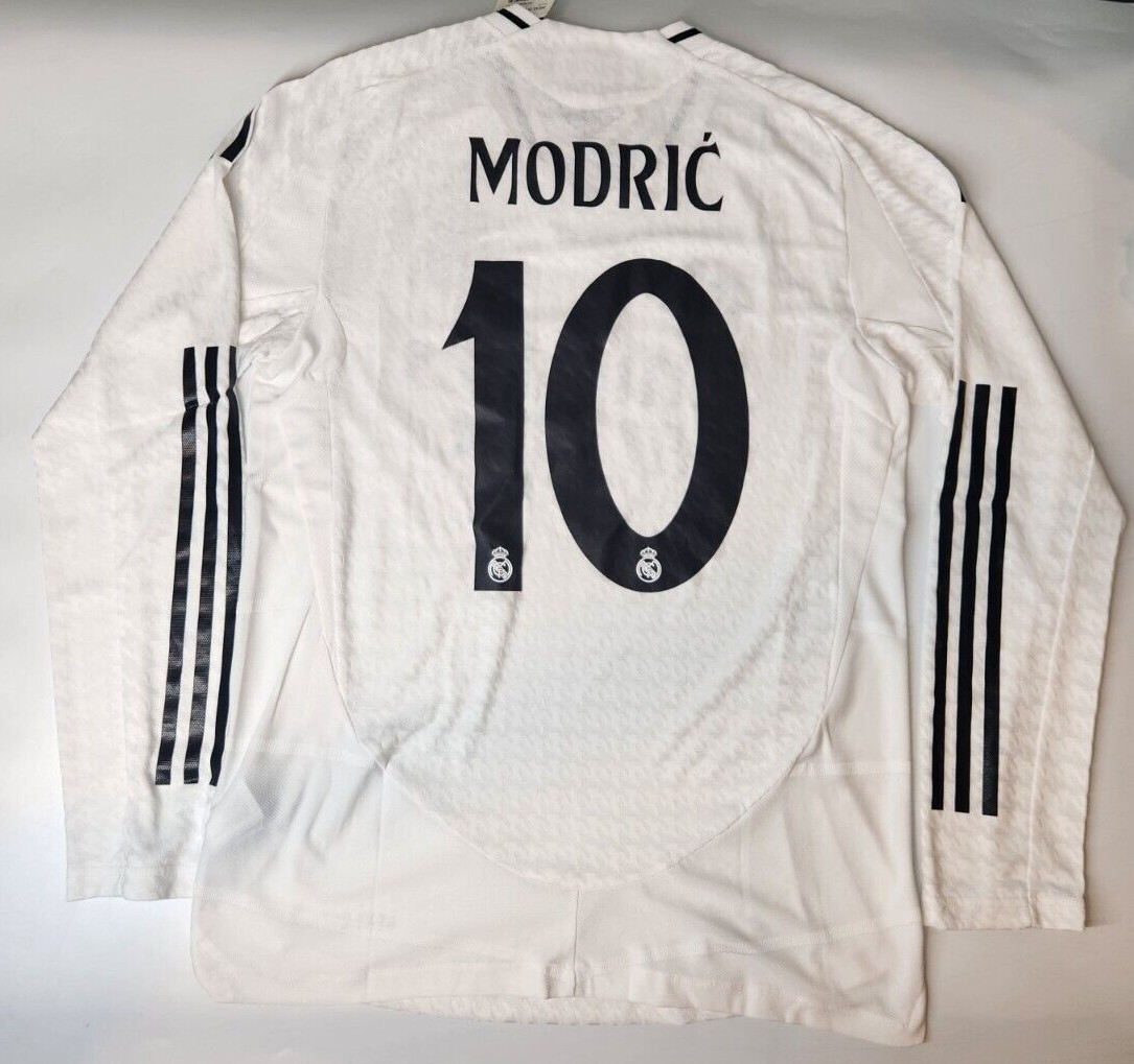 Real Madrid Heat.rdy adidas LS Jersey White 2024/2025 NEW M