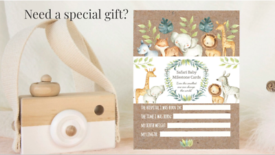 Jungle Boy Baby Shower Cards