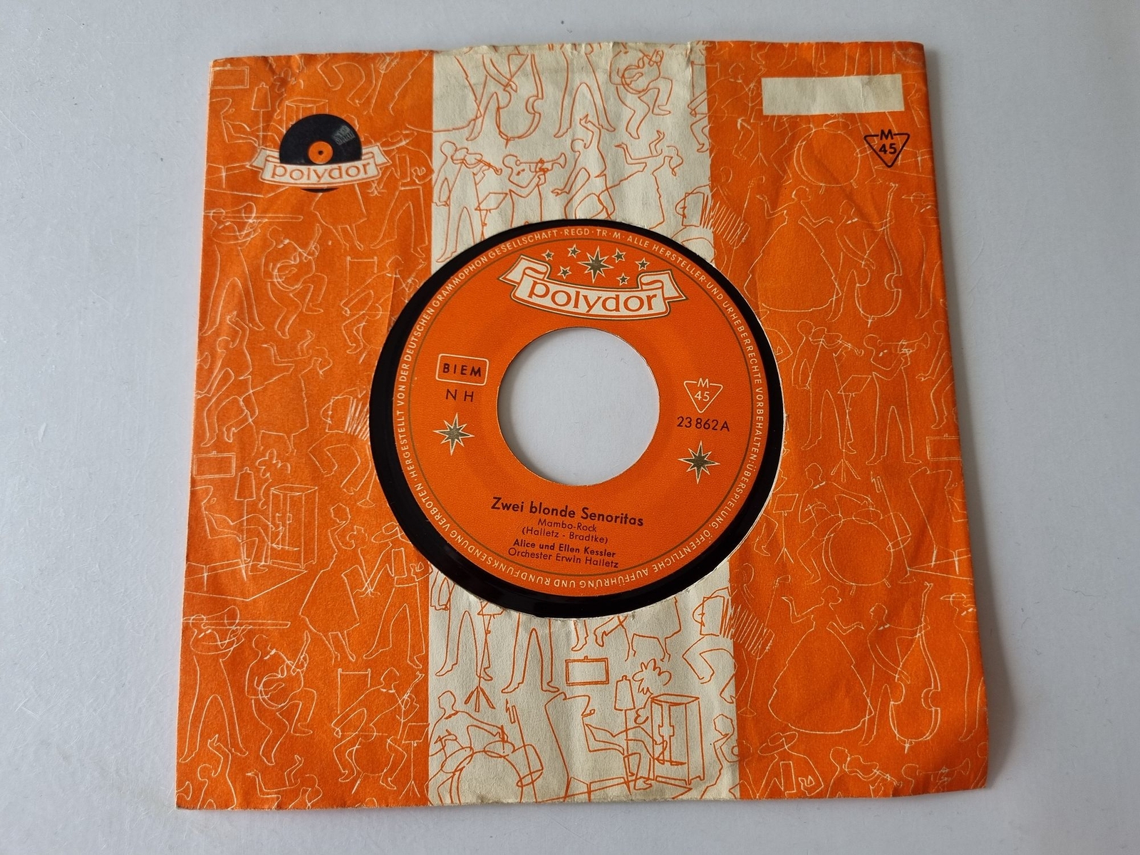 Alice und Ellen Kessler - Zwei blonde Senoritas 7'' Vinyl Germany
