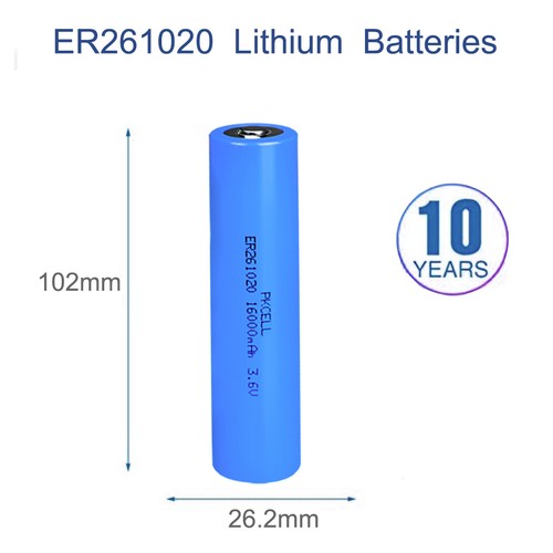 8x Double C High Drain ER261020 3.6V 16000mAh Li-SOCl2 Batteries PKCELL NEW - Picture 5 of 6