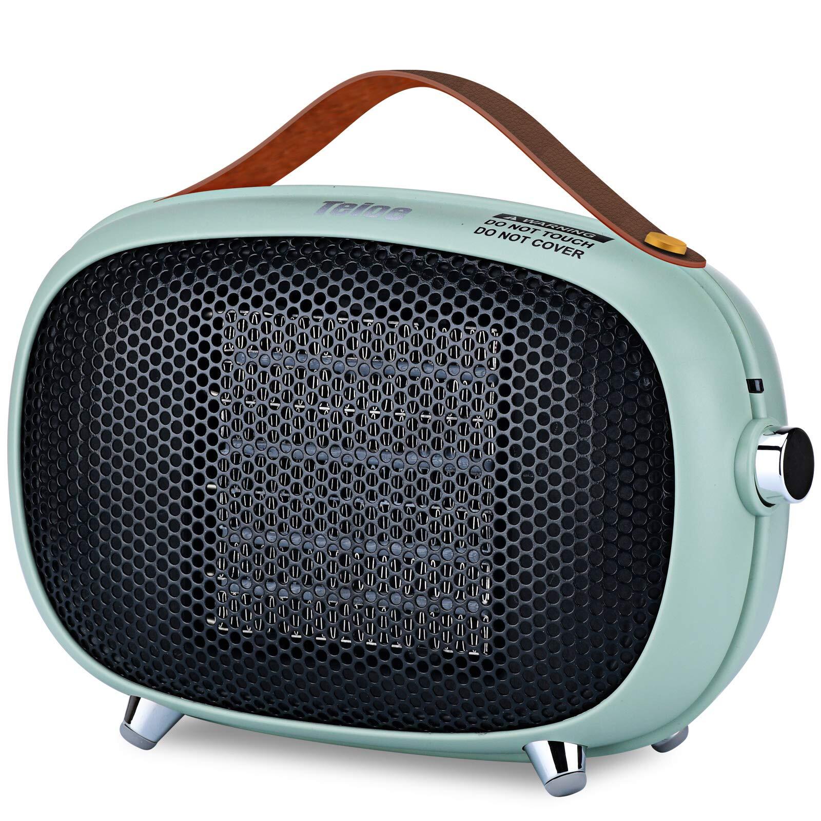 Space Heater, Mini Electric Space Heater 800W/400W, Small PTC Ceramic Heater ...-image