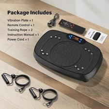 TISSCARE Vibration Plate Fitness Platform Exercise Machine, Shaking Full Body