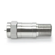 DC Block in-line F Type Male to Female RF DC Block 5MHz-2400MHz for TV/RF Test