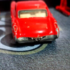 Yat Ming-#1079 Red '57 Corvette-Diecast Toy Car-Doors Open-Hong Kong — photo 5