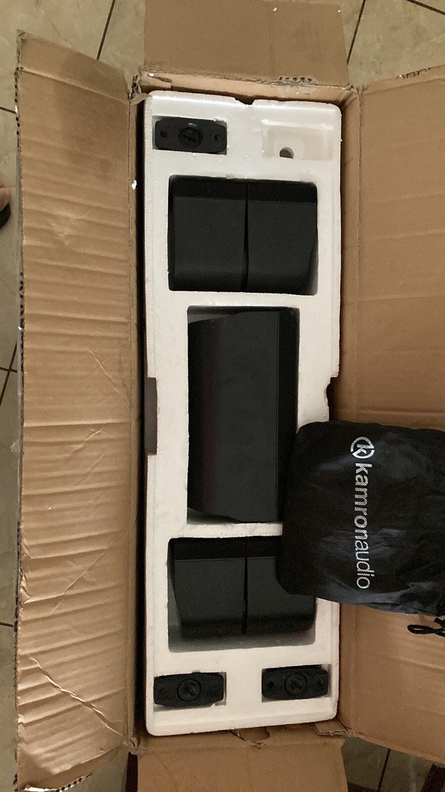 Kamron Audio 1500 Watt KA9 5.1 HDTV Home Theater System Used eBay