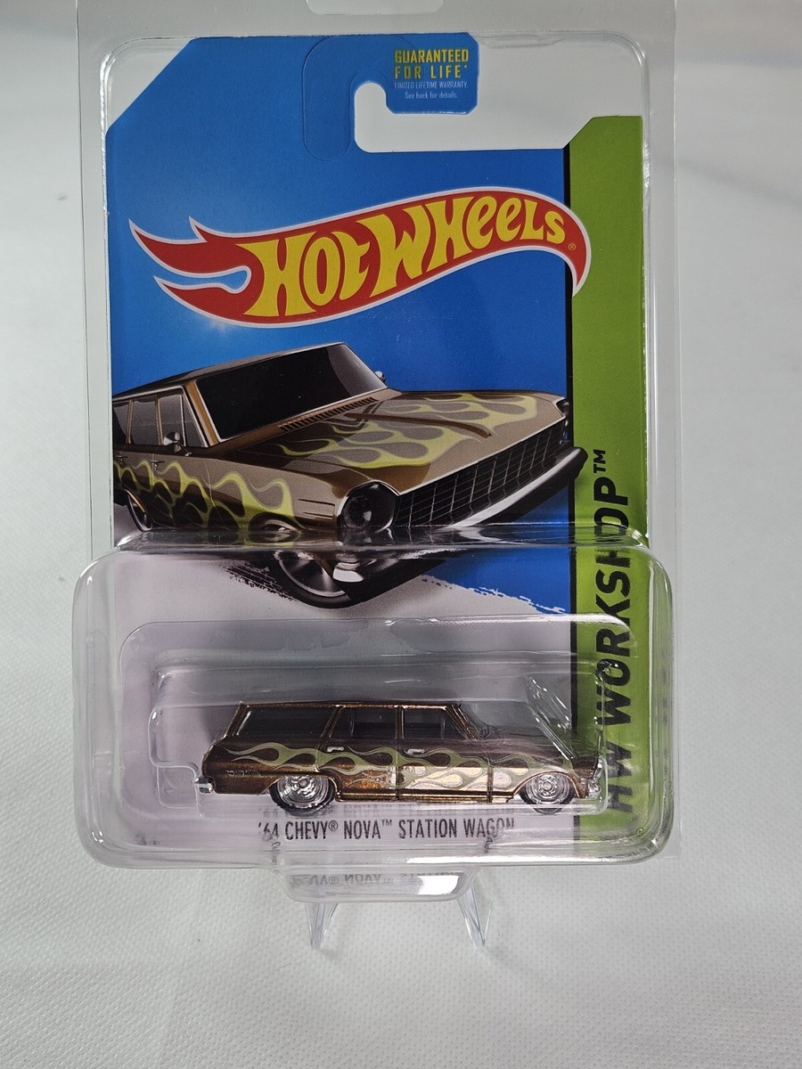 HOT WHEELS 2014 SUPER TREASURE HUNT '64 NOVA STATION WAGON w
