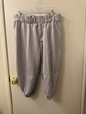 BASEBALL/SOFTBALL PANTS, WILSON, IN GRAY, FOR Adults, SIZE L NWT
