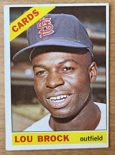 Lou Brock #125 1966 O Pee Chee card
