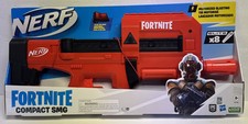 New - NERF Fortnite Compact SMG Motorized Soft Tip Dart Blaster