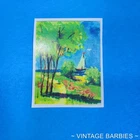 Repro of 1960's Vintage Barbie Doll Modern Art #1625 Painting / Picture MINTY