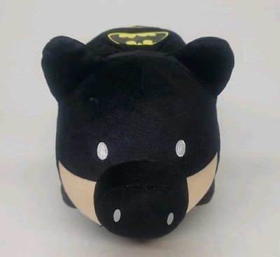 Rare Batman DC Comics Plush Coin Piggy Bank ''PIGGY THRIFTERS'' W/Stopper
