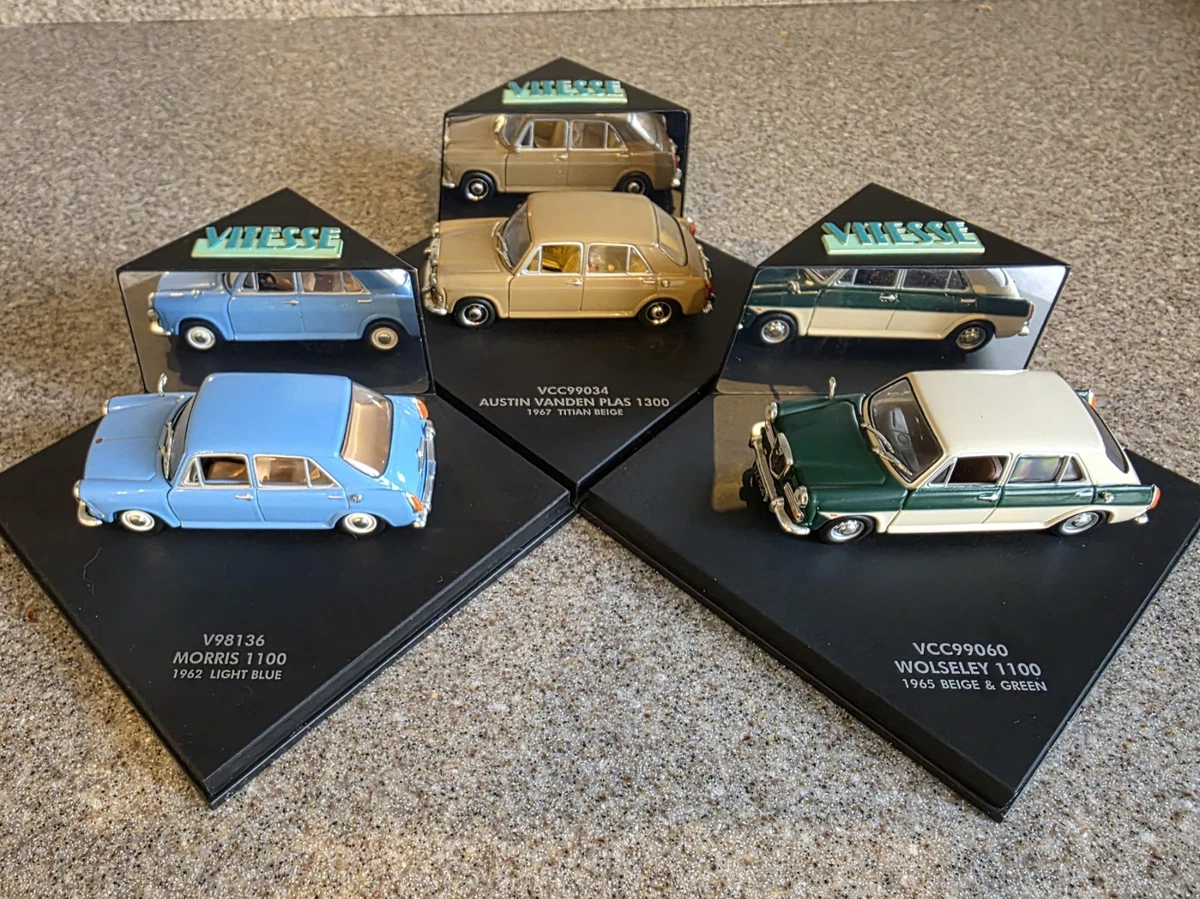 Miniature Vitesse 1:43 - Morris Mini #288 - Monte Carlo 1963 - Toit Rouge/blanc