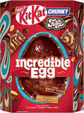 Image of Kitkat Chunky Funky Chocolate Incredible Easter Egg 380G