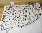 Vintage Costume Jewelry Lot Designer Mix Reseller Bulk Lot Vintage Jewelry Lot