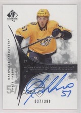 2019-20 SP Authentic 2009-10 Retro Future Watch 37/399 Dante Fabbro Auto 11cu