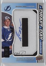 2021-22 Upper Deck SP Game Used 4/35 Taylor Raddysh #DDM-TR Auto 7ci