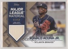 2022 Topps Series 2 Major League Materials Gold 7/50 Ronald Acuna Jr Acuña 00aa