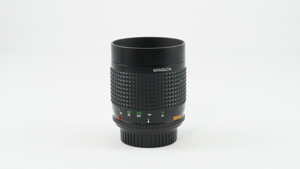 Minolta RF Rokkor 250mm f5.6 Reflex MF Lens MC MD Mount From Japan
