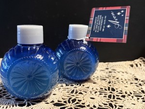 Lot Of 2 Avon Ornament With Sweet Almond Bubble Bath - 3.4 fl oz Each