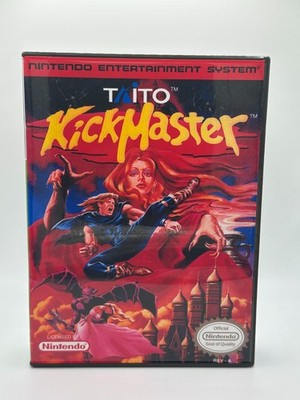 Kickmaster (Nintendo Entertainment System NES, 1992, Custom snap case ONLY)