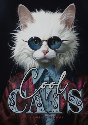 Cool Cats Coloring Book for Adults | Monsoon Publishing | Taschenbuch | Englisch