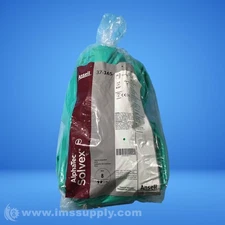 Ansell 37-165 Sol-Vex Unsupported Nitrile Gloves Size 8 Bag of 12 FNFP