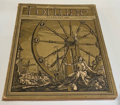 FORTUNE MAGAZINE  Volume 1 No. 1 February 1930 Complete Inaugural Issue 184 Page