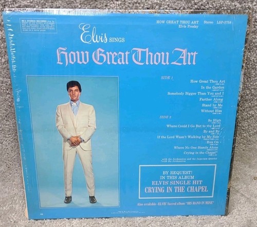 Elvis Presley - How Great Thou Art RCA Victor LSP-3758 Vinyl LP - Picture 2 of 4