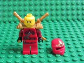 Ninjago LEGO Minifigure Kai ZX 9561 9441 9449 Red Ninja GS32